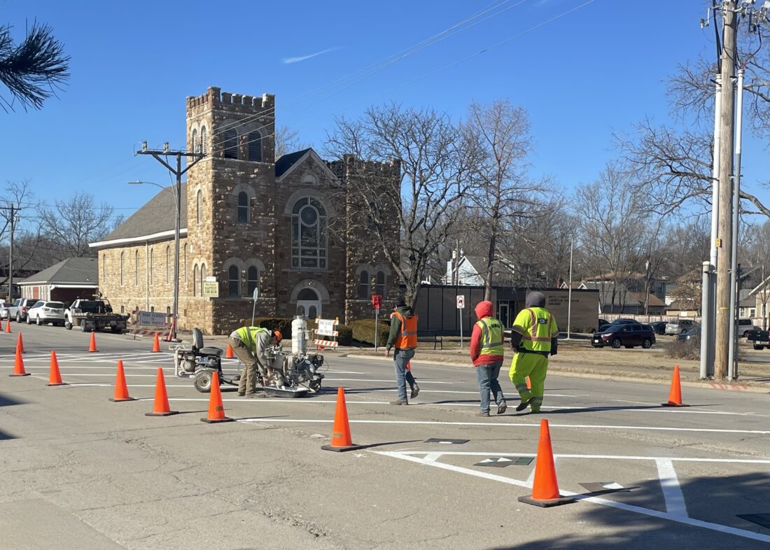 To add parking on Ninth Street during construction, City of Lawrence tries a new angle